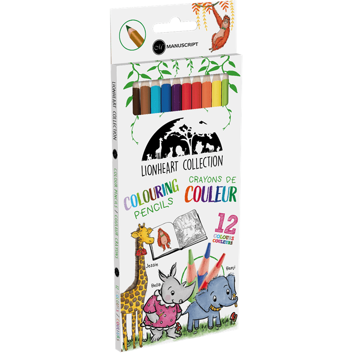 Mini Colouring Pencils – 12 Pack