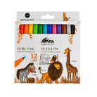 Colour Fine Pens – 12 Pack