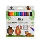Colour Broad Pens – 12 Pack
