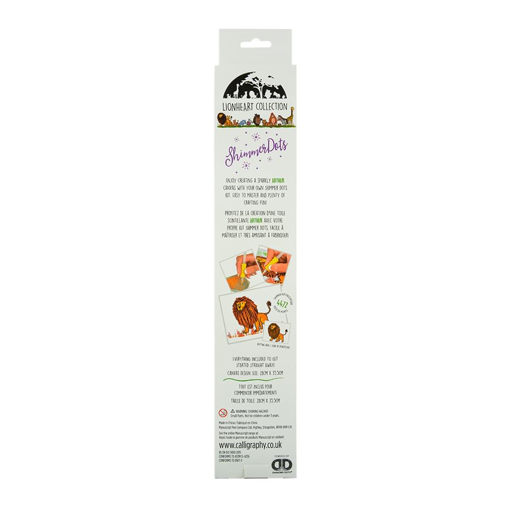 Arthur Shimmer Dots Canvas Kit