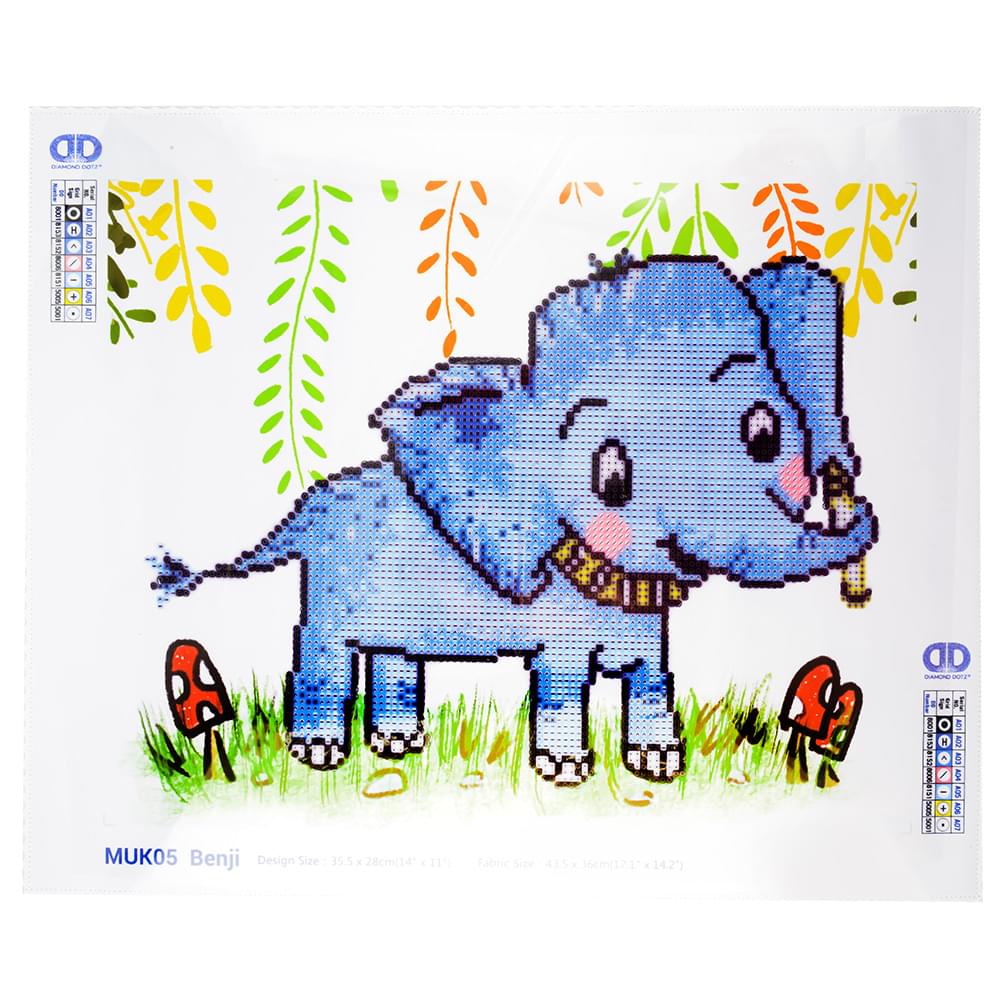 Benji Shimmer Dots Canvas Kit