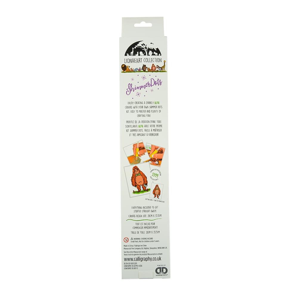 Alfie Shimmer Dots Canvas Kit