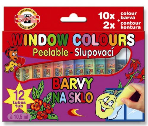 12 Window Colour Paints